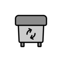 Recycling, Herstellung Vektor Symbol Illustration