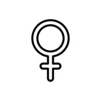 Symbol Venus Vektor Symbol Illustration