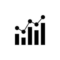 E-Commerce, Graph Vektor Symbol Illustration