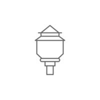 Straße Licht, Holland Vektor Symbol Illustration