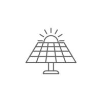 Solar- Tafel, Holland Vektor Symbol Illustration