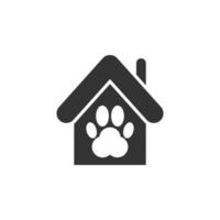 välgörenhet, djur- skydd vektor ikon illustration