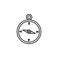 Kompass-Vektor-Symbol-Illustration vektor