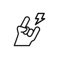 Hand Position Vektor Symbol Illustration