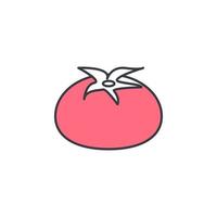 ein Tomate Vektor Symbol Illustration