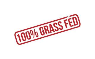 100 procent gräs matad sudd stämpel täta vektor