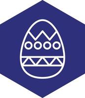 Ostern Ei Vektor Symbol Design