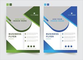 business flyer design vektor