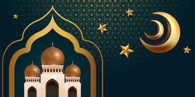 eid al Adha mubarak de firande av muslim gemenskap festival bakgrund design.vector illustration vektor