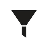 Filter Symbol Vektor Design Illustration