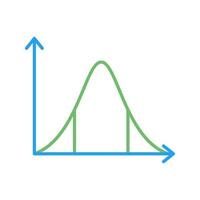 Statistik-Vektorsymbol vektor