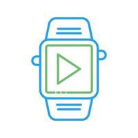 Smartwatch-Vektorsymbol vektor