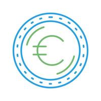 Euro-Währungsvektorsymbol vektor