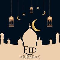 eid Mubarak, Ramadan, eid Mubarak Vektor. eid Mubarak Kalligraphie. eid Mubarak Mond. Kalligraphie Design. eid Mubarak Kalligraphie. eid Mubarak Entwurf, Eid Mubarak Logo modisch Design Vektor Ramadan, Eid