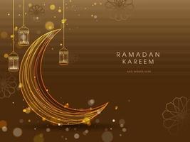 Ramadan kareem Konzept. vektor