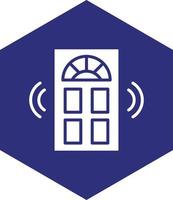 Clever Tür Vektor Symbol Design