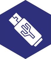 USB Fahrt Vektor Symbol Design