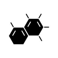 Physik Symbol Vektor. Molekül Illustration unterzeichnen. Kern und Atome Symbol. Wissenschaft Logo. vektor