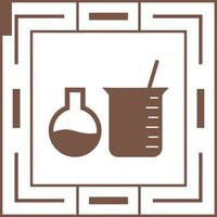 Vektorsymbol für das Mischen von Chemikalien vektor