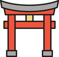 torii-gate illustration vektor