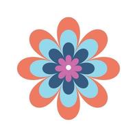 bunt Blumen- Blume Vektor Illustration