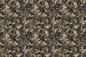 Pixeltarnung für eine Soldatenarmeeuniform. modernes Camouflage-Stoffdesign. digitaler militärischer Vektorhintergrund. vektor