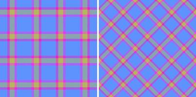 Vektor Tartan Textil. Textur Hintergrund nahtlos. prüfen Stoff Muster Plaid.