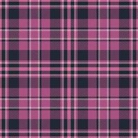 prüfen Muster Textil. Tartan Textur Hintergrund. nahtlos Stoff Plaid Vektor. vektor