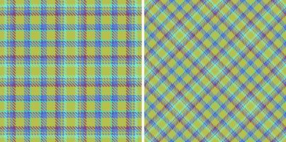 Textur Tartan Vektor. Plaid Textil- Muster. Stoff prüfen nahtlos Hintergrund. vektor