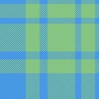 Plaid nahtlos überprüfen. Hintergrund Textil- Stoff. Textur Muster Vektor Schottenstoff.