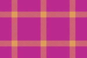 prüfen Vektor Textur. Tartan Stoff nahtlos. Muster Hintergrund Plaid Textil.