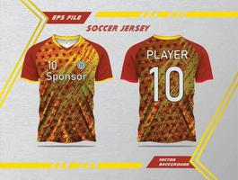 modern fotboll jersey fotboll sport t skjorta design lämplig för tävlings, fotboll, gaming och e sporter vektor fri vektor och dubbel- sida attrapp design