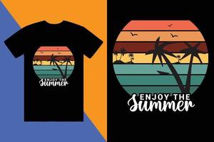 sommar t-shirt design, beställnings- t-shirt design, t-shirt design vektor