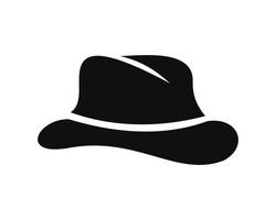 Hut Symbol isoliert auf Weiß Hintergrund vektor