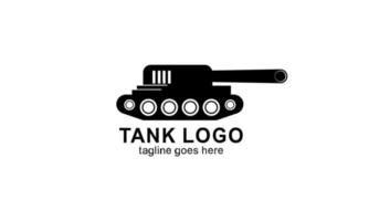 tank logotyp ikon design vektor