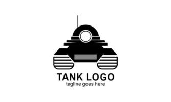 tank logotyp ikon design vektor