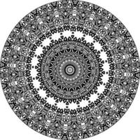 abstrakt mandala bakgrund . ovanlig blomma form. orientalisk ., anti-stress terapi mönster. väva design element vektor