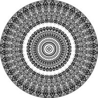 abstrakt Mandala Hintergrund . ungewöhnlich Blume Form. orientalisch ., Anti-Stress Therapie Muster. weben Design Elemente vektor