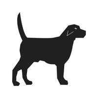 Hund Silhouette Vektor Kunst, Symbole Design