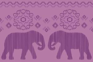 ethnisch Ikat Stoff Muster geometrisch Stil.afrikanisch Ikat Stickerei ethnisch orientalisch Muster violett lila Hintergrund. abstrakt,vektor,illustration.für Textur, Kleidung, Schal, Dekoration, Teppich. vektor