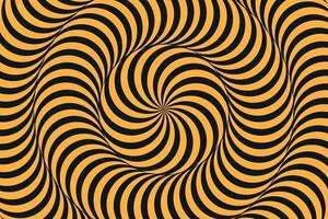 abstrakt optisch Illusion Spiral- Hintergrund vektor