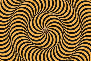 abstrakt optisk illusion spiral bakgrund vektor