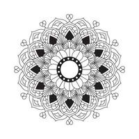 elegant Hintergrund mit ein Mandala Design vektor