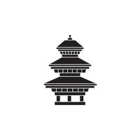 Nepal Sehenswürdigkeiten Vektor zum Webseite, ui essentiell, Symbol, Präsentation