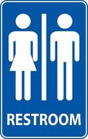 symbol badrum tecken toalett med man och kvinna tecken vektor