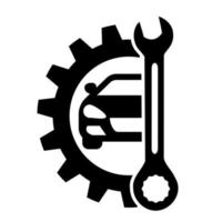 Auto Reparatur Symbol Vektor. Auto Reparatur Illustration unterzeichnen. Werkstatt Symbol oder Logo. vektor