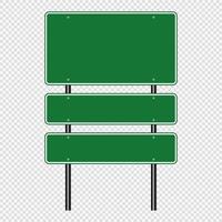 grünes Verkehrszeichen Straßenschild