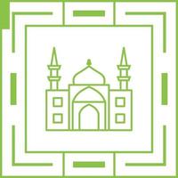 Moschee-Vektor-Symbol vektor