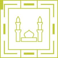 Moschee-Vektor-Symbol vektor