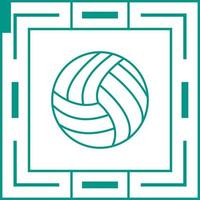 Volleyball-Vektor-Symbol vektor